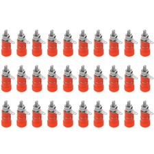 10/30 PCS Binding Posts Terminals 4mm Banana Plug Socket 4mm Terminal Connector