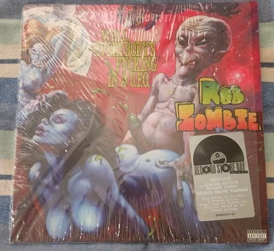 ROB ZOMBIE - WELL EVERYBODY'S FUCKING IN A U.F.O.- 2016 RSD LTD 10" SINGLE ETCH - Image 1 of 4