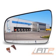 ALKAR Spiegelglas, Außenspiegel Links für OPEL