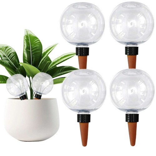 XUDUOO 4PCS Plant Watering Globes, 500ml Automatic Plant Watering Devices