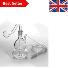 Portable Hoist-Design Glass Water Pipe - Perfect for Tobacco & Herbs