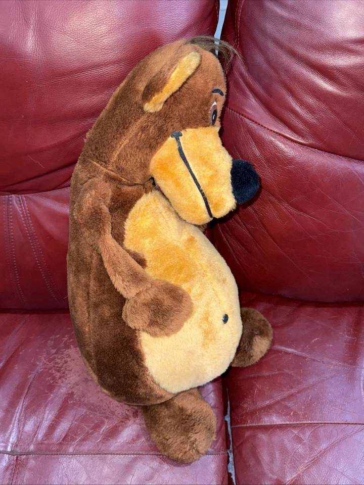 De colección RARO 24” Mighty Star Baloo Bear El Libro de la Selva Peluche Animal Foto 4 de 4