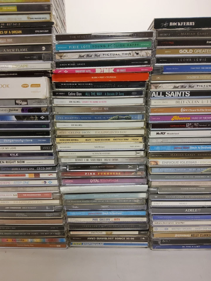 212x 90s/00s Pop CD JobLot - Beyonce Prince Rihanna Adele Coldplay Winehouse 14 - Image 3 of 4