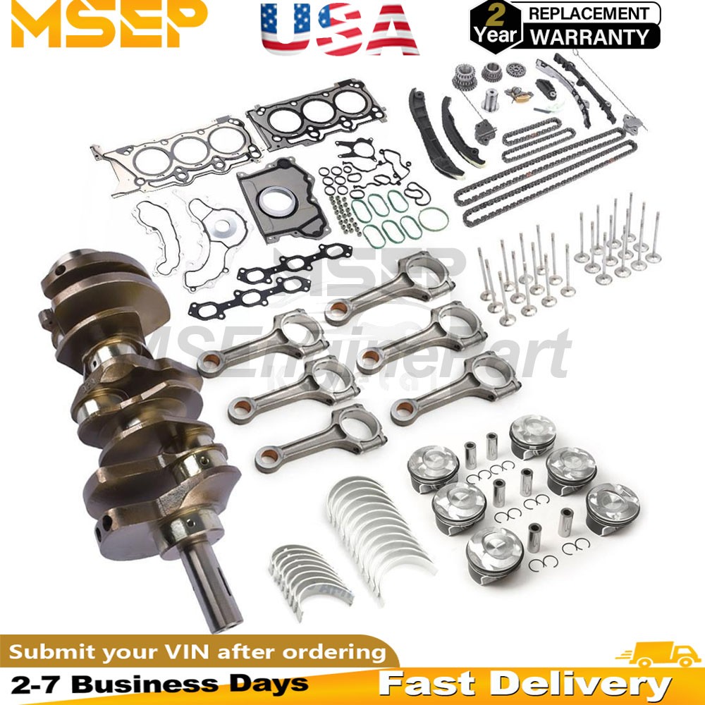 3.0L Rebuild Overhaul Kit for Maserati Ghibli Levante Quattroporte TT V6 Engine