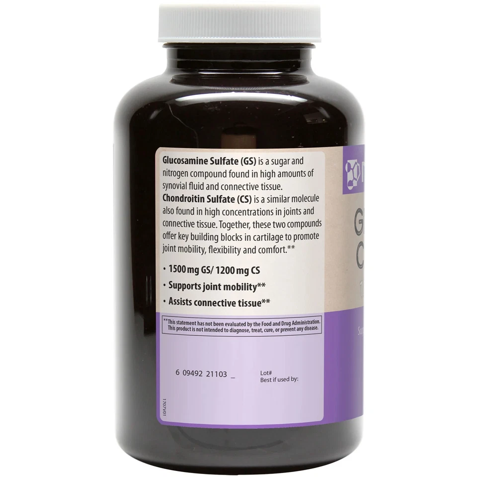 MRM Glucosamina Condroitina 180 Cápsulas GMP Calidad Asegurada, Sin Gluten Foto 3 de 3