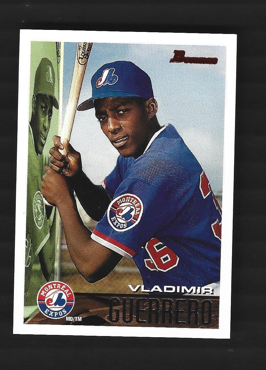 1995 Bowman Vladimir Guerrero #90 Rookie RC HOF