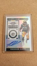 RASHAN GARY 2019 PANINI CONTENDERS OPTIC ROOKIE TICKET AUTO HOLO PRIZM #176