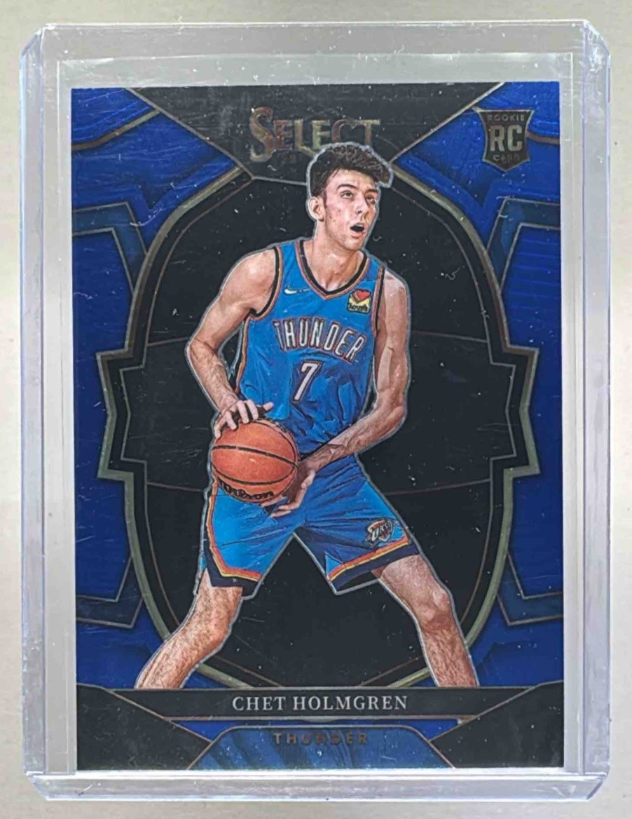 Chet Holmgren 2022 Panini Select #83 Blue Retail Rookie RC Concourse