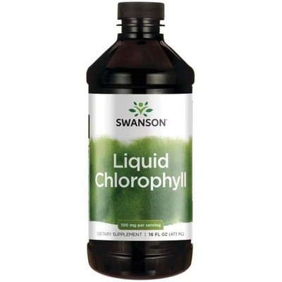 Flüssiges Chlorophyll 100 mg 16 fl oz (473 ml) Swanson Health Products