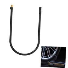 Universal Brass Screw Thread Tire Inflator Extension Tube, Air Pump Hose 1 Pcs