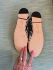 NWOB J. MCLAUGHLIN Blue Black Mercer Leather Ballet Flats Shoes SZ 9 — photo 4