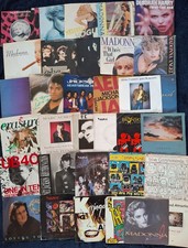 Job Lot Vinyl Records 80s Madonna Michael Jackson The Communards UB40 7
