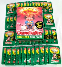 Vtg 1986 Topps Garbage Pail Kids Original 3rd Series 3 GPK 48 Wax Packs OS3 BOX