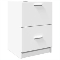 Waschbeckenunterschrank Weiß 40X37X59 Cm Holzwerkstoff
