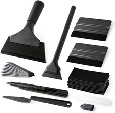 Gomake Vinyl Wrap Tool Window Tint Kit,Car Application Kit Black 