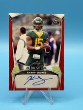 2023 Leaf Draft - Autographs Kyron Drones #BA-KD1 Red (AU, RC)