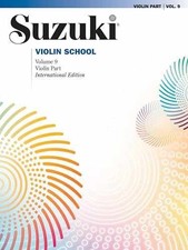 Suzuki Violin School, Vol 9: Violin - Paperback, by Suzuki Shinichi - Very Good