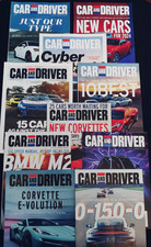 Car and Driver Magazines: Lot of 10- From 2023  '24- Includes 2 Double Issues