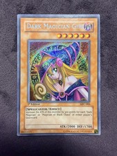 YuGiOh! Dark Magician Girl MFC-000 (Secret Rare, 1. edycja, VLP/NM) 💎
