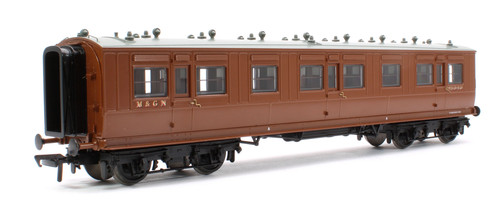 Bachmann 39-871A LNWR 50ft Bogendach Dritter Korridor M&GN braun Nr.81040 | Condition: New