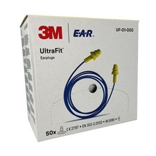 3M E-A-R ULTRAFIT, Geh&ouml;rschutzst&ouml;psel mit Kordel, 50 Paar