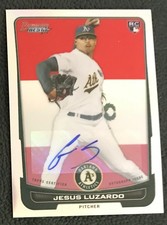 2020 Bowman Chrome Decades Best JESUS LUZARDO Phils RC Autograph Refractor /99