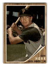 1962 Topps #95 Don Hoak