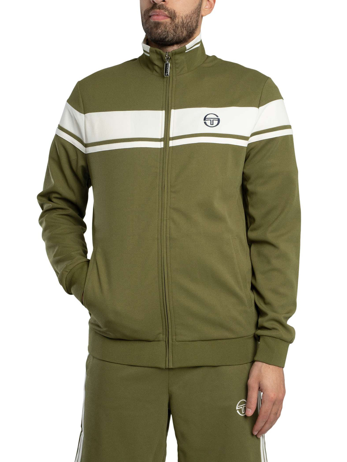 Мужская спортивная куртка Sergio Tacchini Damarindo зеленый 14690₽