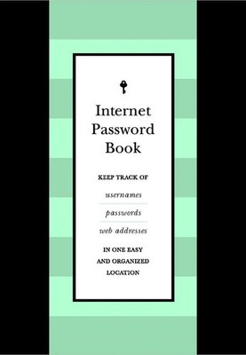 Internet Password Book | Editors Of Chartwell Books | Englisch | Buch | Gebunden