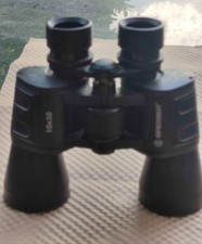 Bresser Bak-4 Long Eyerelief Binoculars 10x50 Fully Coated, 114m/1000m Range