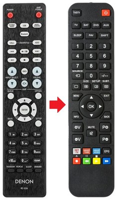 Fernbedienung passend für DENON DNP-800NE | DNP800NE | RC1224