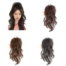 Synthetic Ponytail Hair Claw Clip Fountain Ponytail Hair Extensions Hair Decor