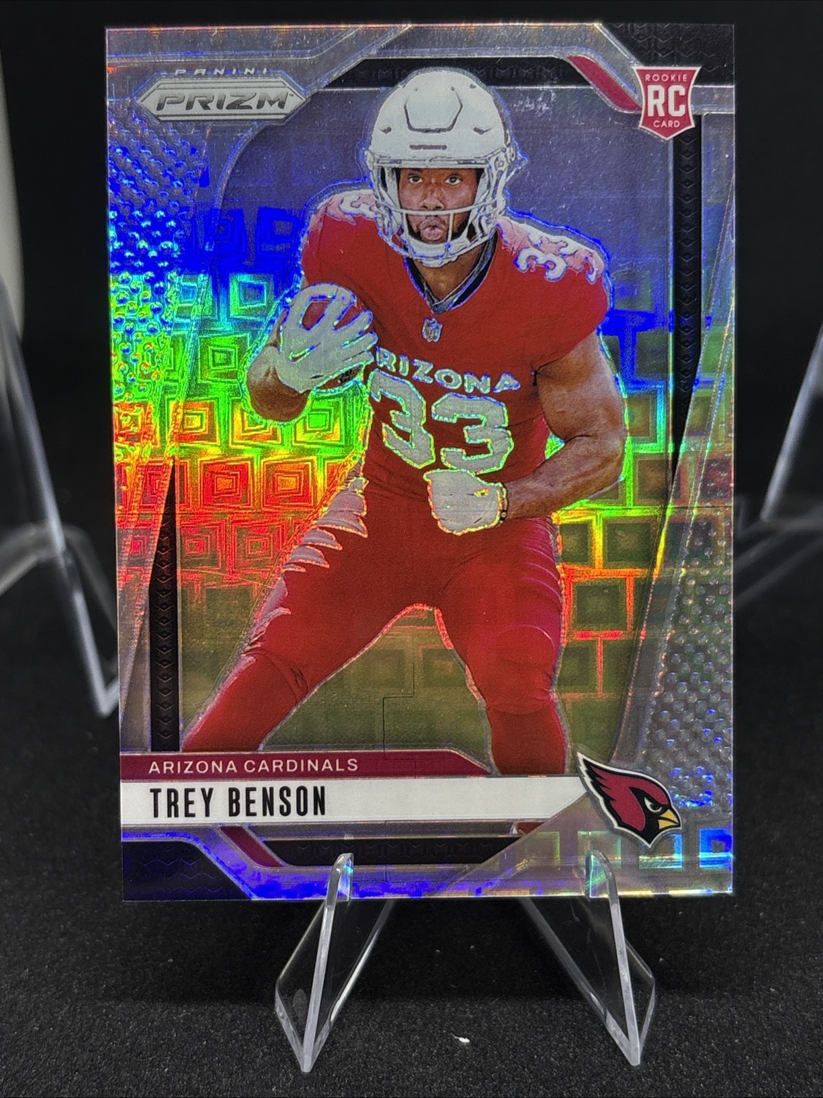 2024 Panini Prizm Pandora #392 Trey Benson RC Rookie /400 Cardinals