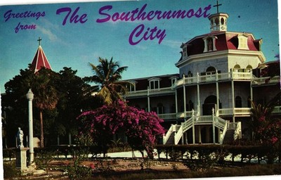 The Southernmost City Key West Florida Convent Of Mary Immaculate Posted 1963