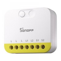 Sonoff MINI-ZB2GS-L Mini Switch, 2-Kanal Schaltaktor Ohne Neutralleiter, Zigbee