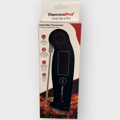 ThermoPro TP19W Waterproof Digital Meat Thermometer Black NEW FREE SHIPPING