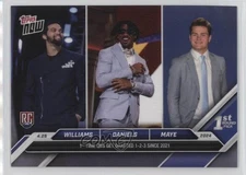 2024 Topps Now /5728 Caleb Williams Jayden Daniels Drake Maye #D-TRIP Rookie RC