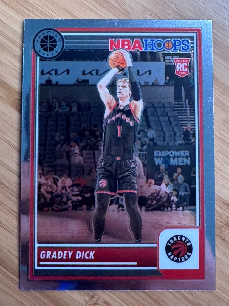 Gradey Dick 2023-24 Panini Nba Hoops Premium Stock - RC #251