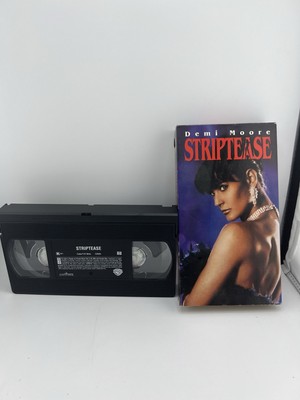 Striptease VHS - Starring Demi Moore