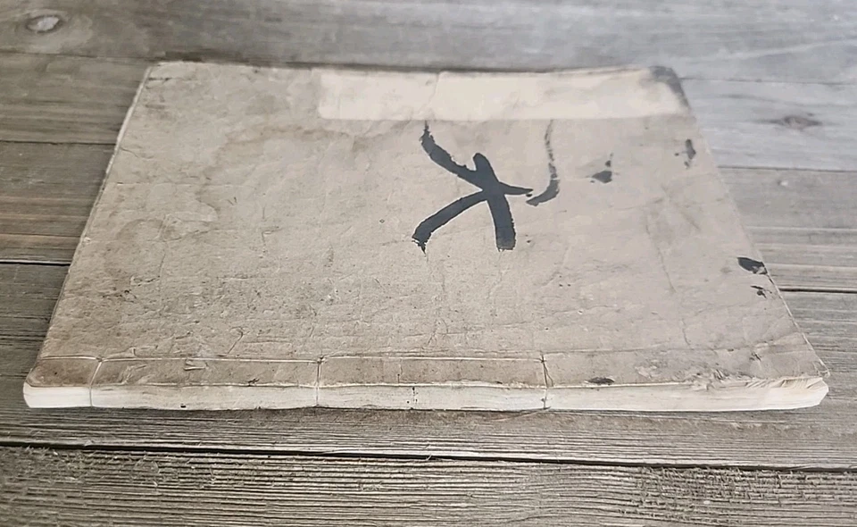 Antiguo libro de topografía grabado en madera del período Meiji japonés 1874 siglo XIX Kioto Foto 2 de 4