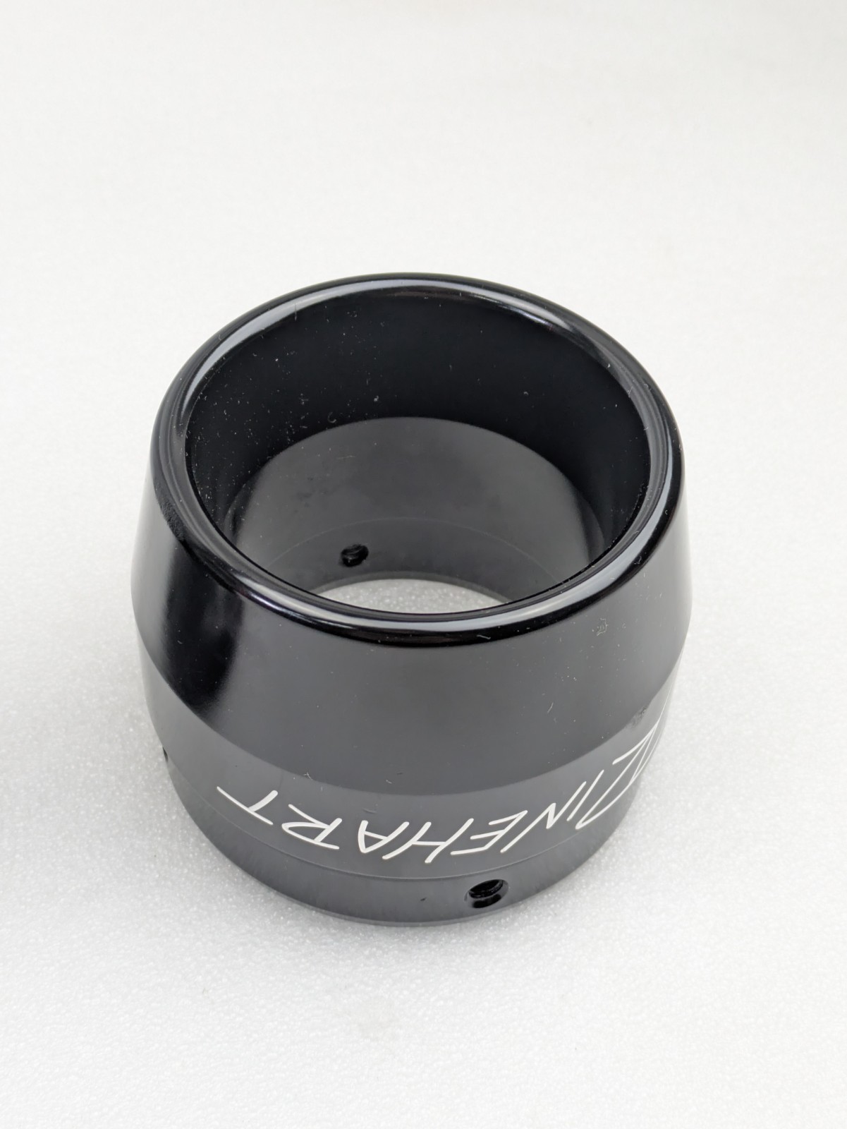 Rinehart Racing Black Exhaust End Caps For Harley Slip On Muffler 3.5" *NEW*