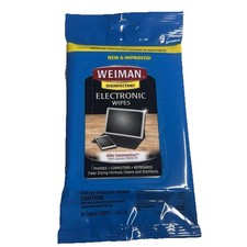 20 Pack Weiman Electronic Disinfecting Wipes 15 Per Pack 300 Wipes Bulk NEW