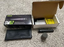 Shure Sm57-lc Xlr Dynamic Instrument Microphone, Used, Open Box
