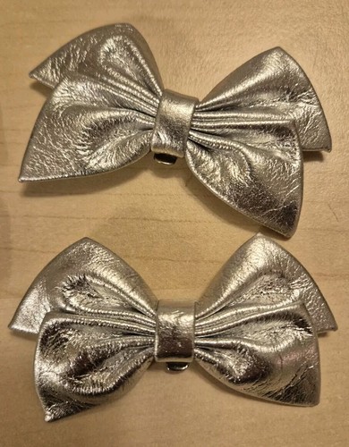 3 PAIRS OF VINTAGE BLUETTE SHOE CLIPS BOWS MADE IN FRANCE - CAN SPLIT - Picture 4 of 5