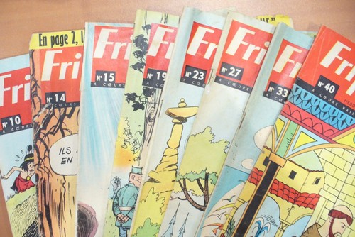 ANCIENNE BD / REVUE - FRIPOUNET 1962-63 - ETAT CORRECT - - Imagen 2 de 3