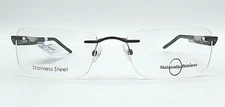 NATURALLY RIMLESS NR345 550978195 Gun 56-18-140