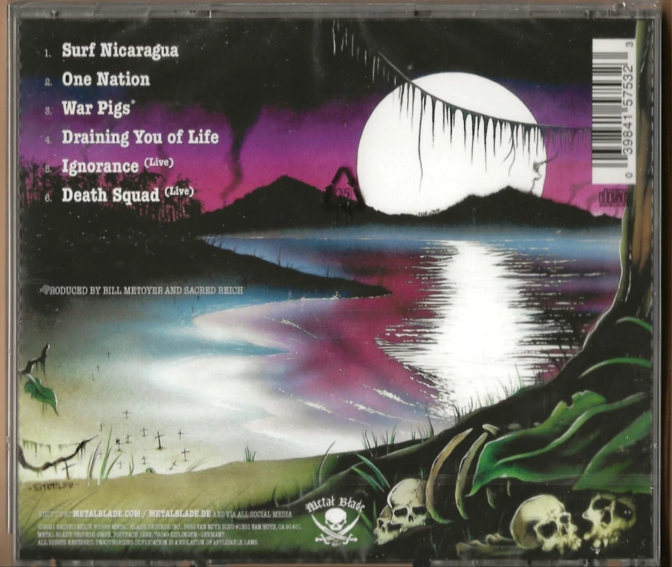 Sacred Reich - CD - Surf Nicaragua - 2021 - NEUWARE! - Bild 2 von 2