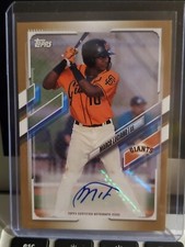 MARCO LUCIANO 40/50 AUTOGRAPH ROOKIE 2021 Topps Pro Debut Gold Parallel