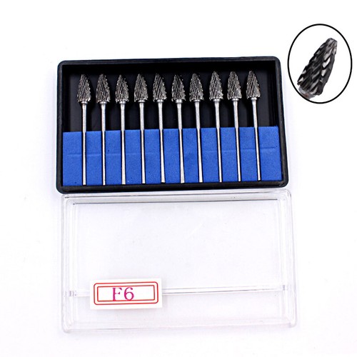 10pcs Dental Tungsten Steel Carbide Burs 2.35mm Bur Drill Polishing Cutter US - Picture 18 of 18