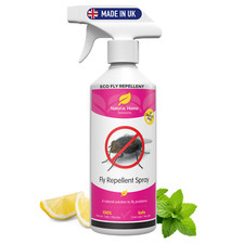 Fly Repellent Spray Stop Flies Mosquitoes Housefly Horsefly Eco Friendly 500ml